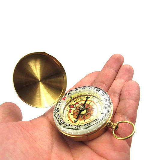 Copper Pocket Compass