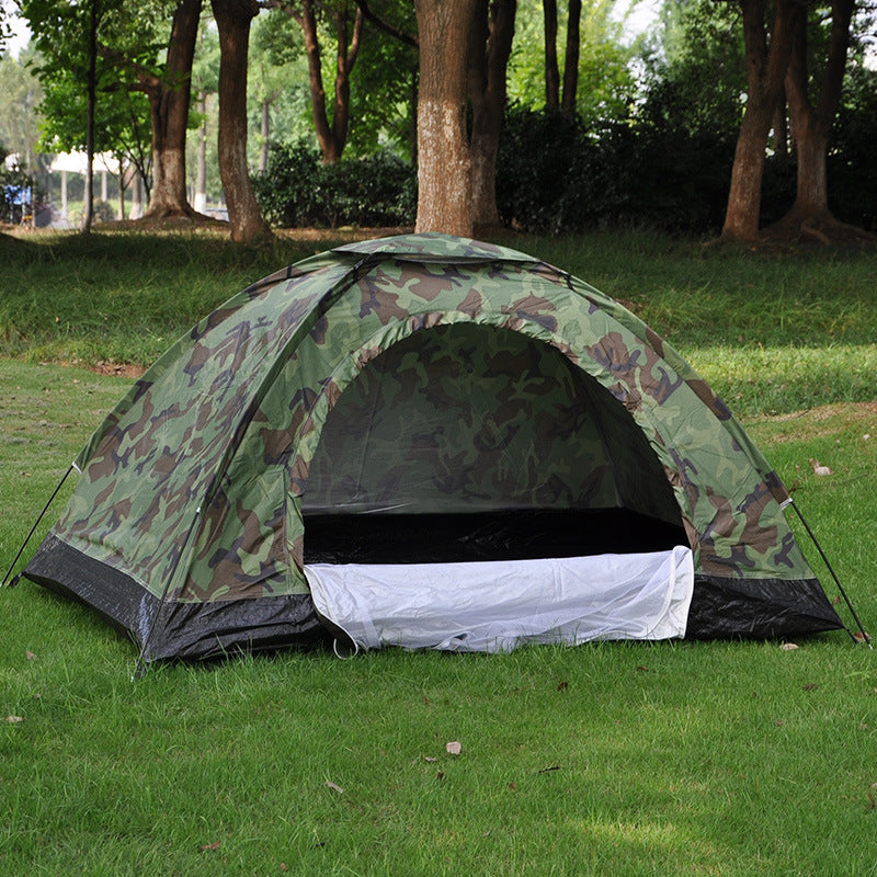 Double Camouflage Camping Tent