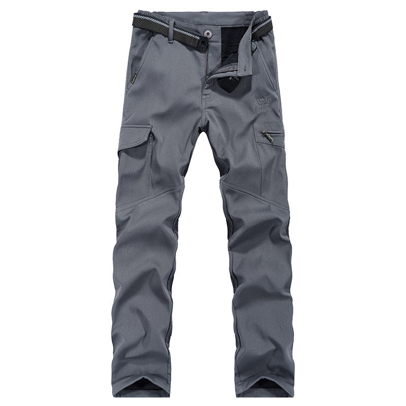 Cargo Multi-Pocket Pants (Plus Sizes)