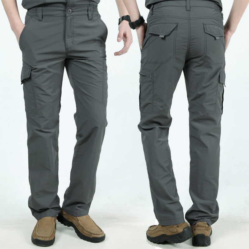 Cargo Multi-Pocket Pants (Plus Sizes)