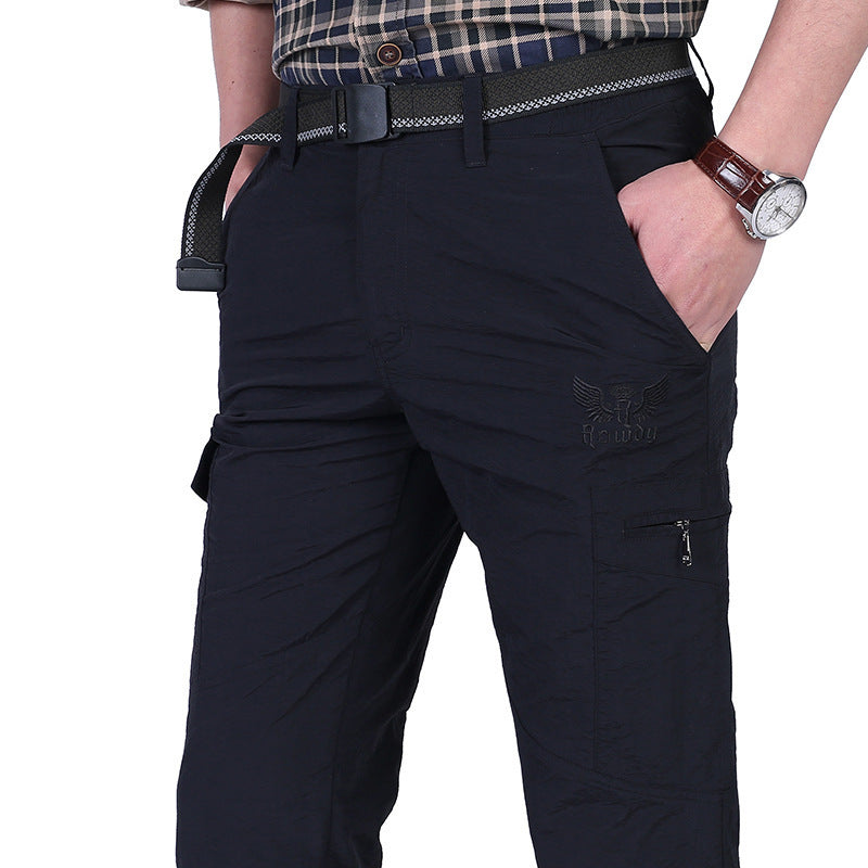 Cargo Multi-Pocket Pants (Plus Sizes)