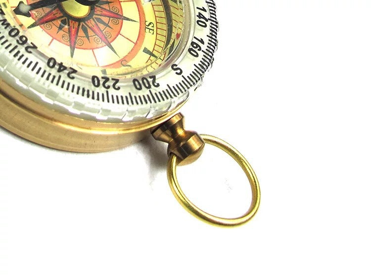 Copper Pocket Compass