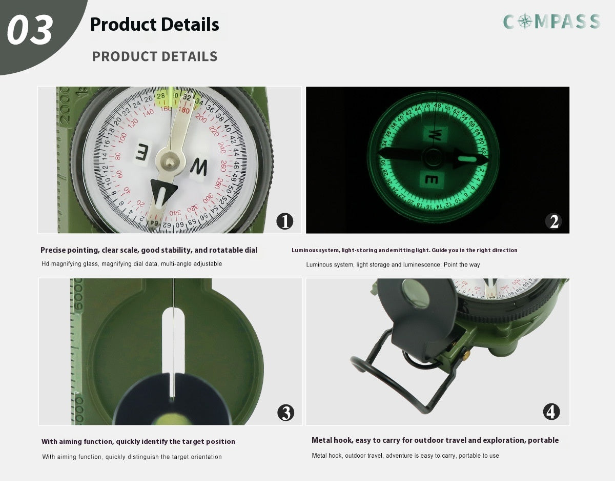 Multifunctional Geological Compass